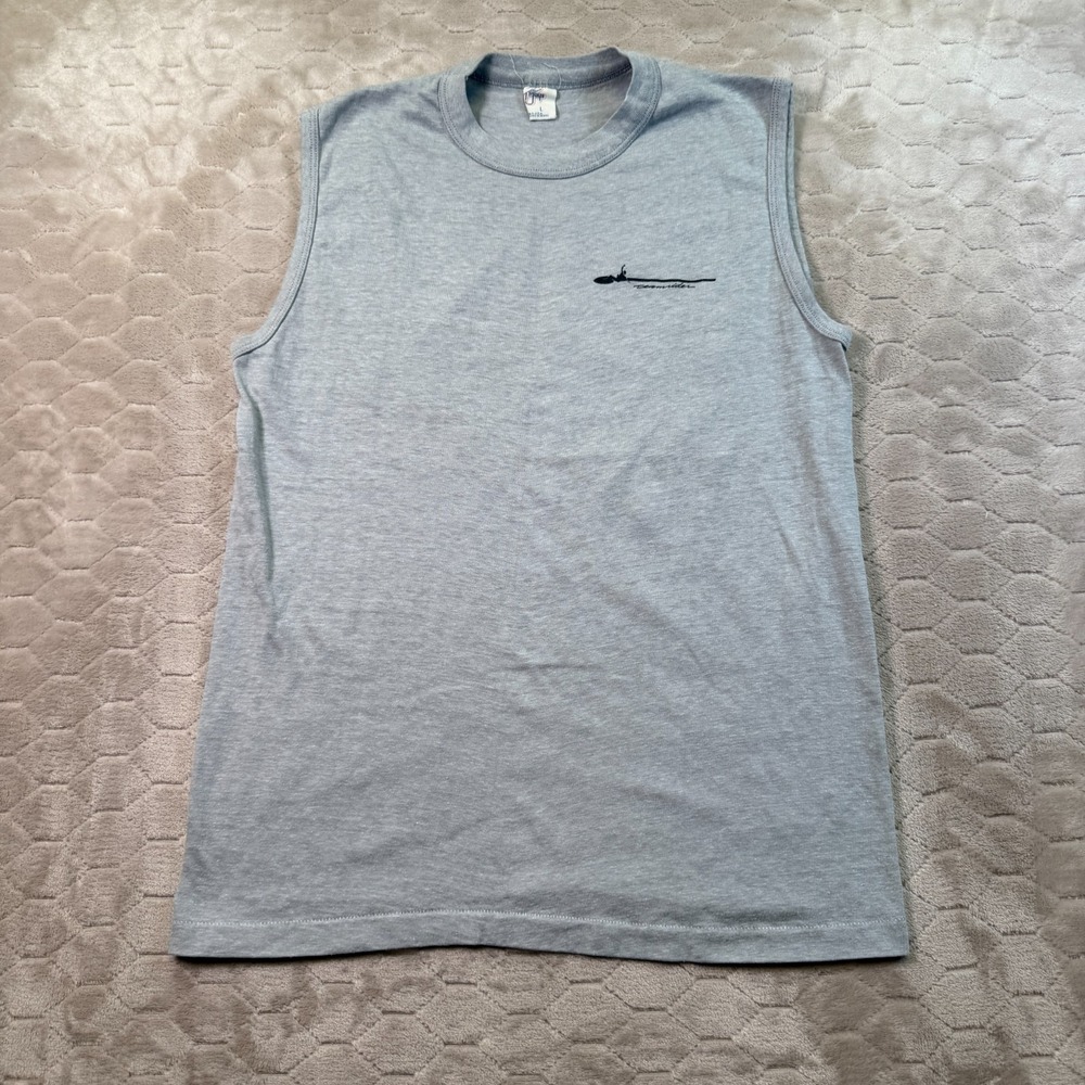 VTG 80s Gordon & Smith G&S Surf Surfboard Team Rider Muscle Tank Sz Lg Surfing